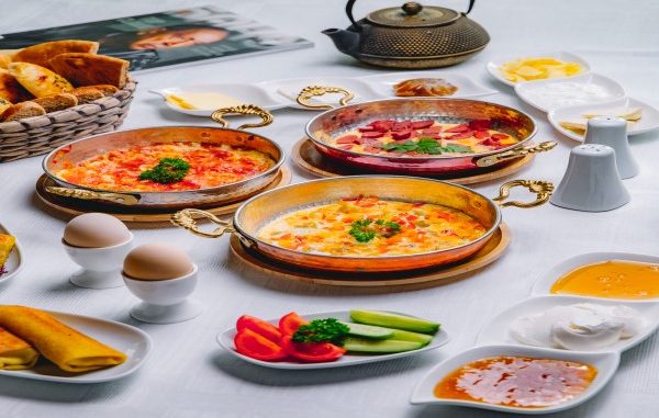 Turkish breakfast in Istanbul