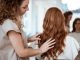 a hairdresser groping a client's hair in hair saloons in Istanbul