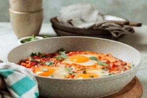 menemen Turkish breakfast in Istanbul