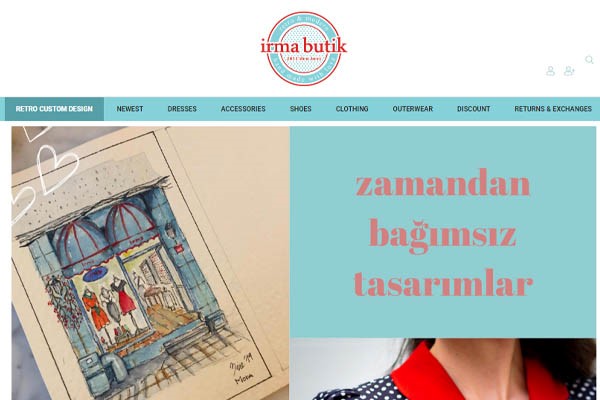 Irmabutik page