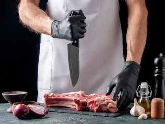 Butchers in Istanbul