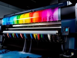Modern manufacturing equipment in a futuristic factory. Top 3 best printing shops in Istanbul, Turkey
