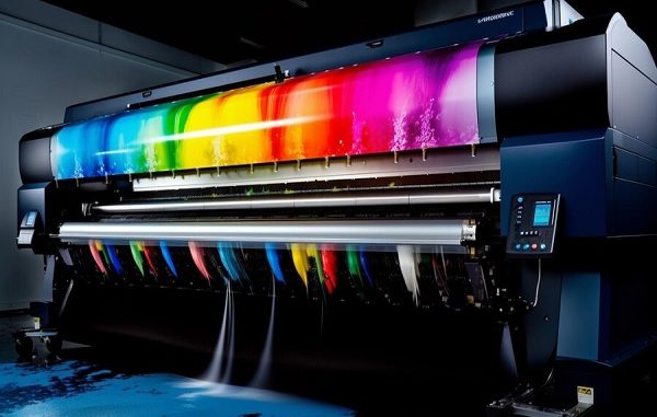 Modern manufacturing equipment in a futuristic factory. Top 3 best printing shops in Istanbul, Turkey