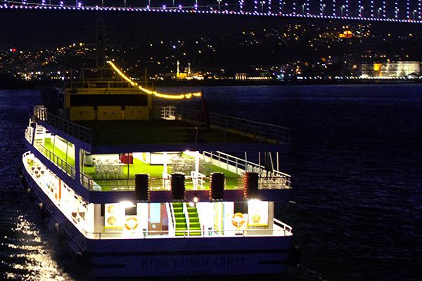 Boat in the Bosphorus
