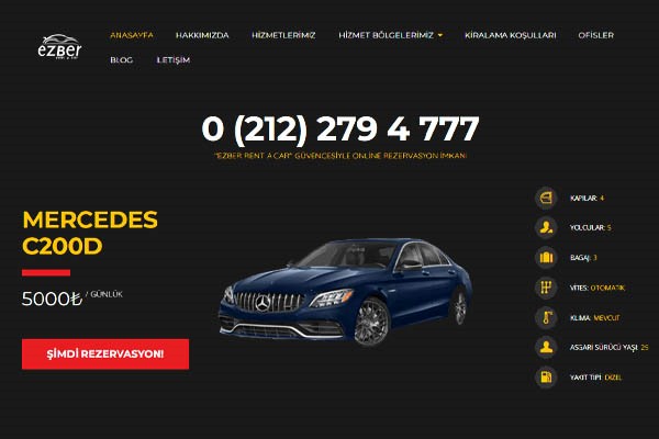 Ezber rent a car