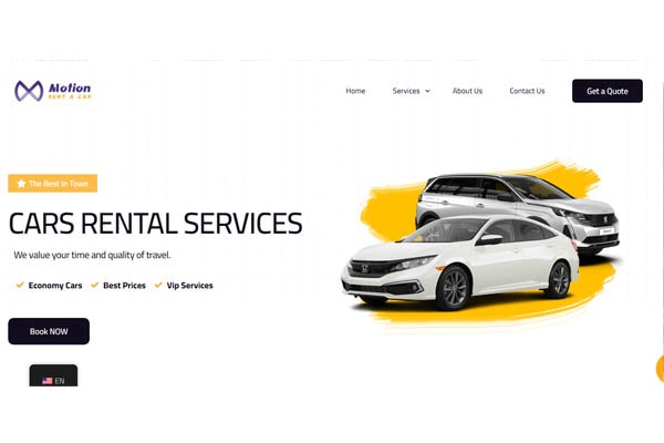Motion rent a car