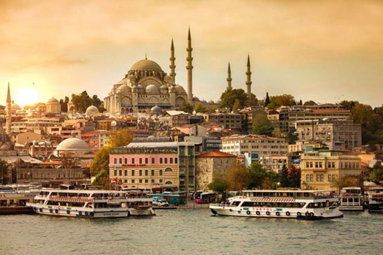 Panoramic view of Istambul