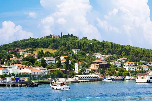 Burgazada island view