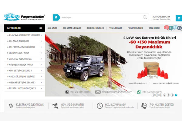 Parca Marketim page