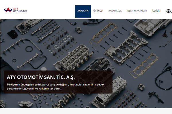 ATY Otomotiv page