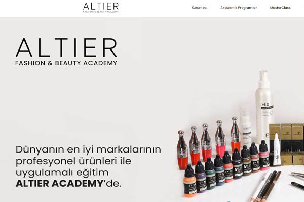 Altier academy page - beauty institutes