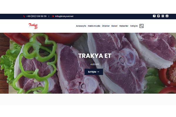 Trakya et page - Butchers in Istanbul