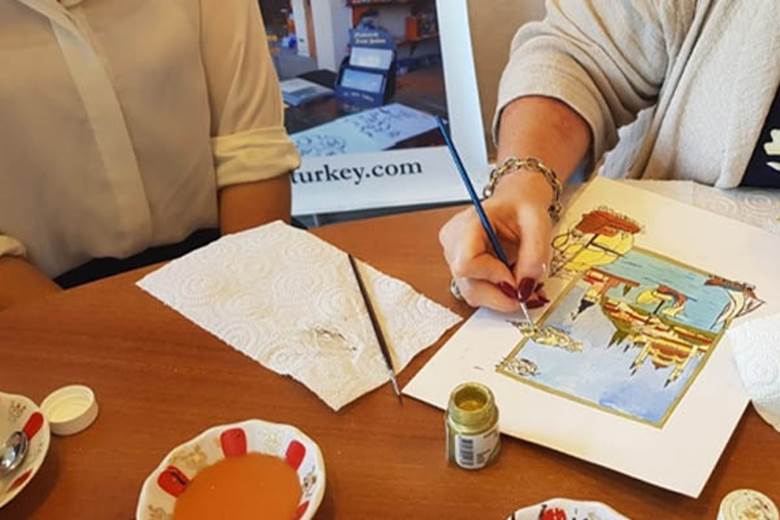 Arts Turcs Tours painting workshop