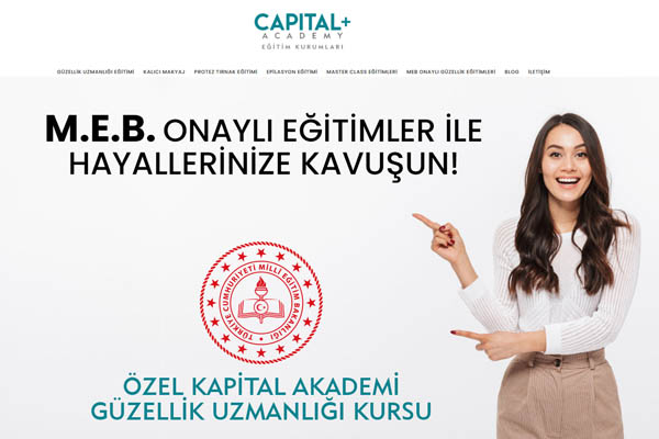Capital academy page - beauty institutes